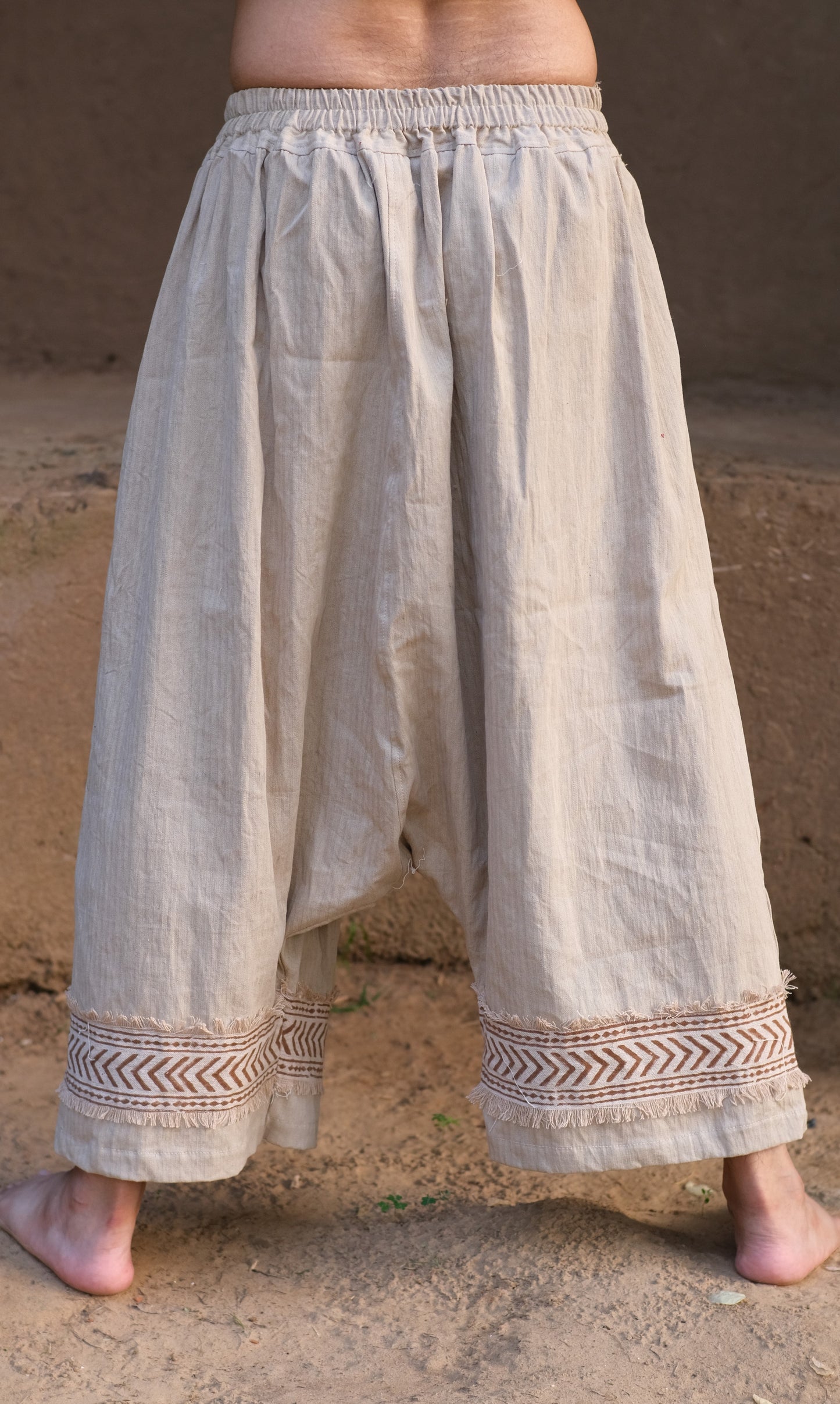 Yogi Plazo Pants - Biege