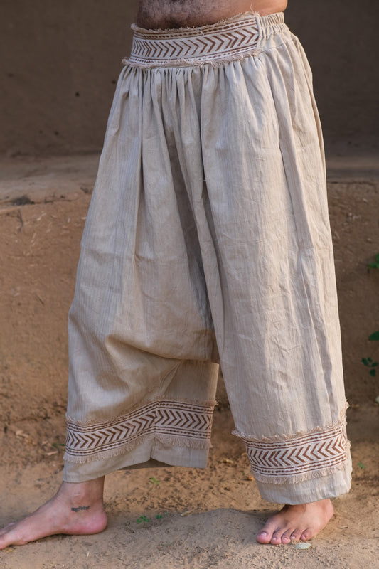 Yogi Plazo Pants - Biege