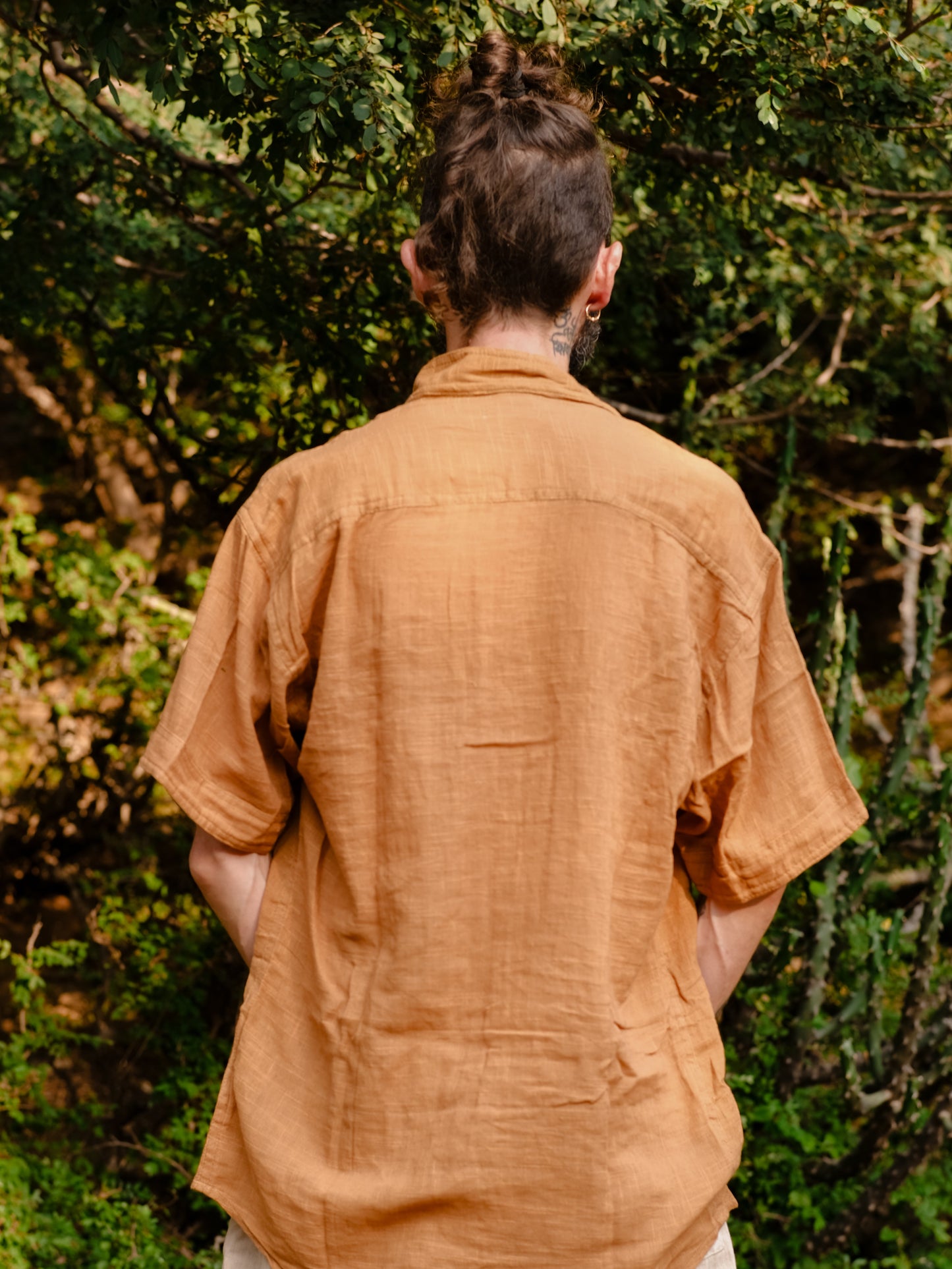 Divit Shirt - Cinnamon Brown