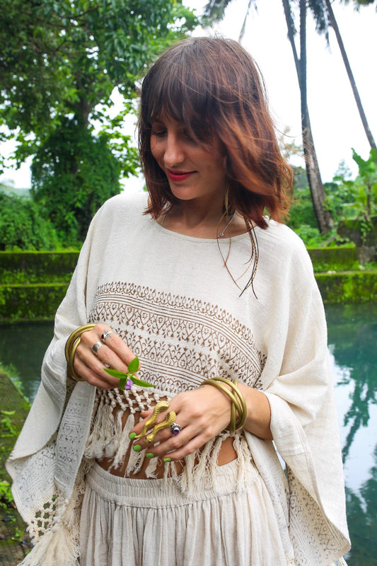 Lily and Lotus No Hassel Tassel - Natural